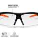 Bifocal Safety Glasses +1.50