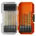 Titanium Drill Bit Set, 21-Piece