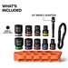Grab-And-Go Impact Socket Set, SAE, 10-Piece
