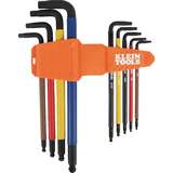 Color-Coded Extra Long L Style Hex Key Caddy Set, SAE, 9-Piece redirect to product page