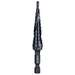 Quick Release Step Drill Bit with Spiral Flute, 1/8" to 1/2"