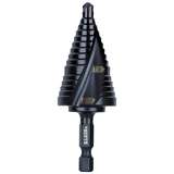 Quick Release Step Drill Bit with Spiral Flute, 7/8" to 1&1/8" redirect to product page
