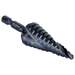 Quick Release Step Drill Bit with Spiral Flute, 3/16" to 7/8"