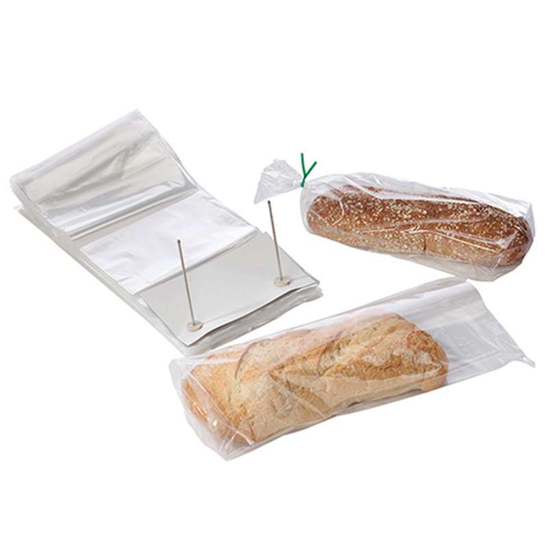Clear Poly Bags on Wickets, 11 x 18" + 4"Bags x 1 Mil, 1000 per Case