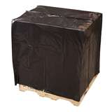 Poly LLD UVI/UVA Pallet Top Bag, Black , 51 x 49 x 85" 2 Mil, 50 per Roll redirect to product page