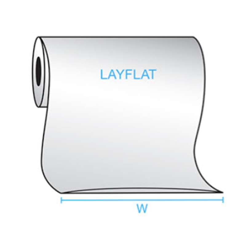 Anti-Static Poly Tubing, Pink Tinted, Amine Free, 4Mil, 24 in x 500 ft roll