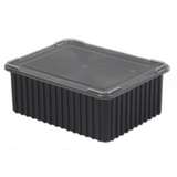 Non-ESD-Safe Heavy Duty Snap-On Tote Box Cover for 3000 Series Totes, Grey redirect to product page