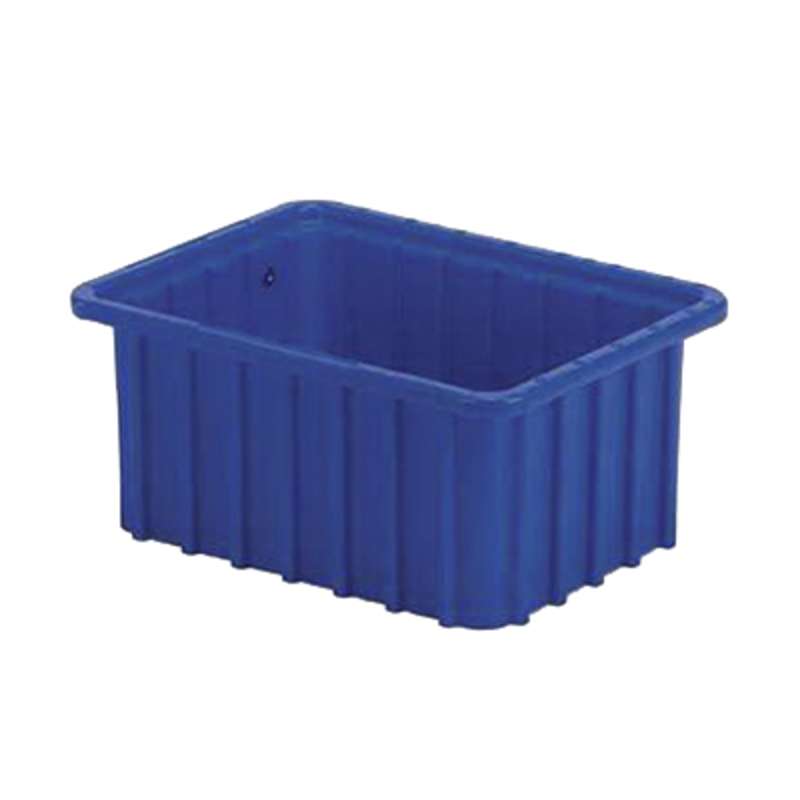 10 3/4" x 8 1/4" x 5" DIVIDER BOX DK BLUE