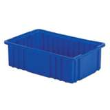 Dark Blue Tote Box Stackable Non-Esd 10.9x16.5x5 redirect to product page