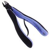 ESD-Safe Medium Oval Head Ultra-Flush Cutters with Cushion Grip Handles, 4" Long redirect to product page