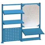 Nexus Accessory System Kit for 60" Lista Workbenches, Classic Blue redirect to product page