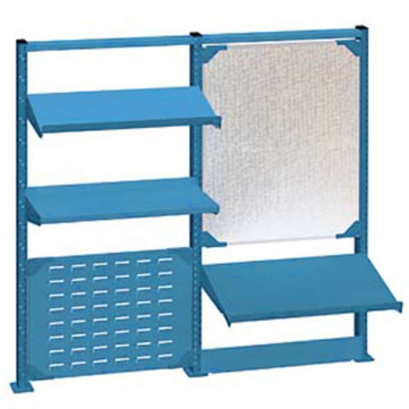 Nexus Accessory System Kit for 60" Lista Workbenches, Classic Blue