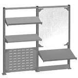 Nexus Accessory System Kit for 60" Lista Workbenches, Light Grey redirect to product page