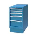 Cabinet Pedestal with Five Drawers, Classic Blue redirect to product page