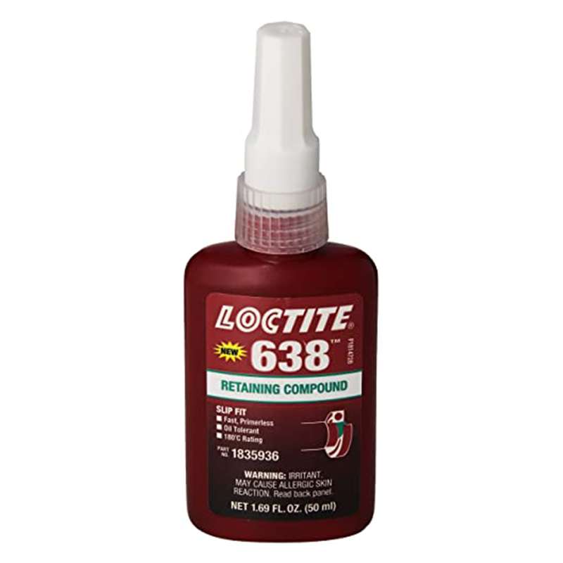 638™ Maximum Strength Retaining Compound, Green, 50mL Bottle