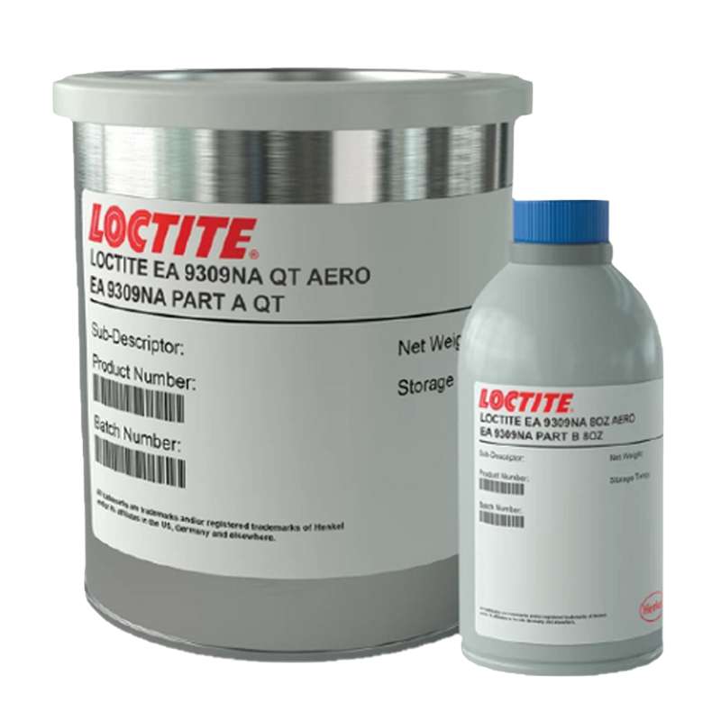 LOCTITE® EA 9309.3NA AERO Molding Compound Epoxy Adhesive, 1 Quart System, Pink