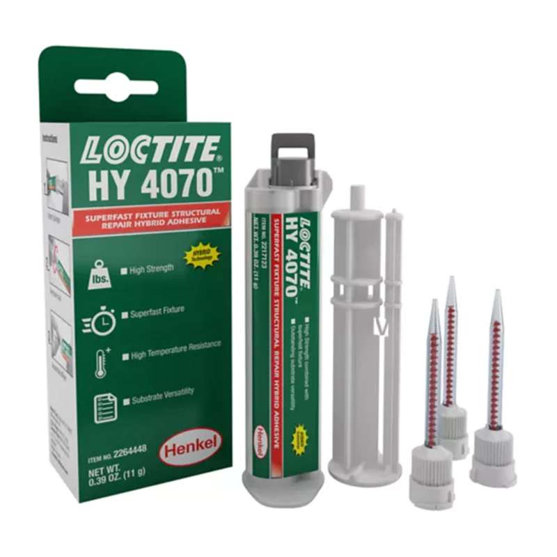 HY 4070 Instant Repair Acrylic Adhesive, 11g Dual Cartridge