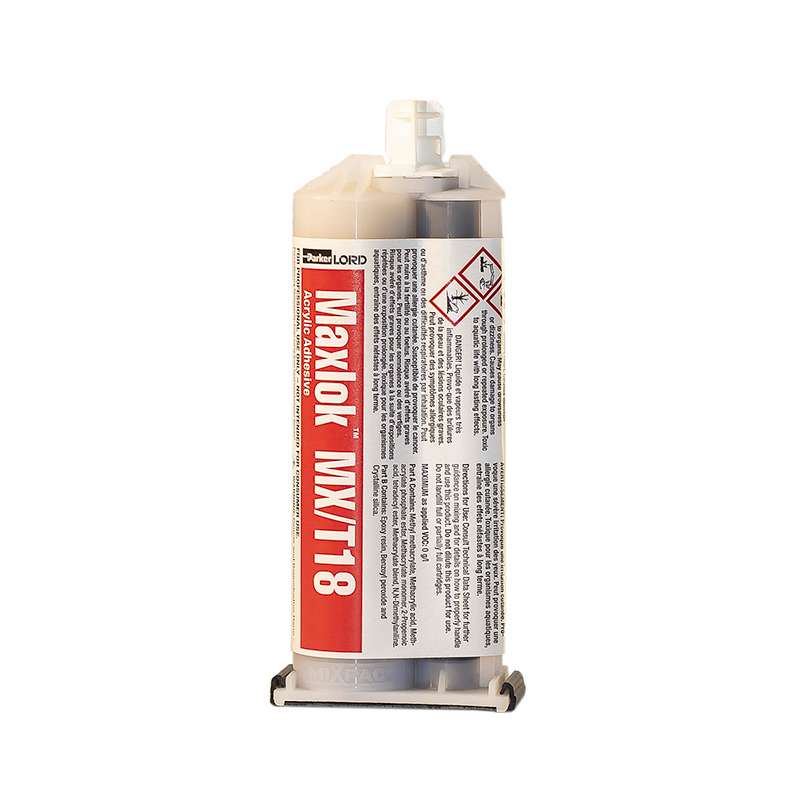 Maxlok, MX/T18 Acrylic Adhesive, 4:1 415ml Cartridge