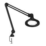 KFM LED ESD-Safe 5-Diopter Magnifier with 45" Reach and Edge Clamp, Black redirect to product page