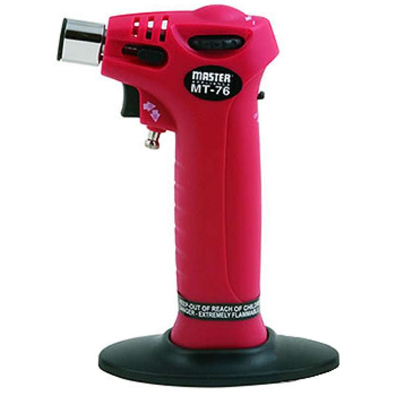 Professional Hand Held or Table Top Butane Trigger Torch, Soldering Iron, and Flameless Heat Tool