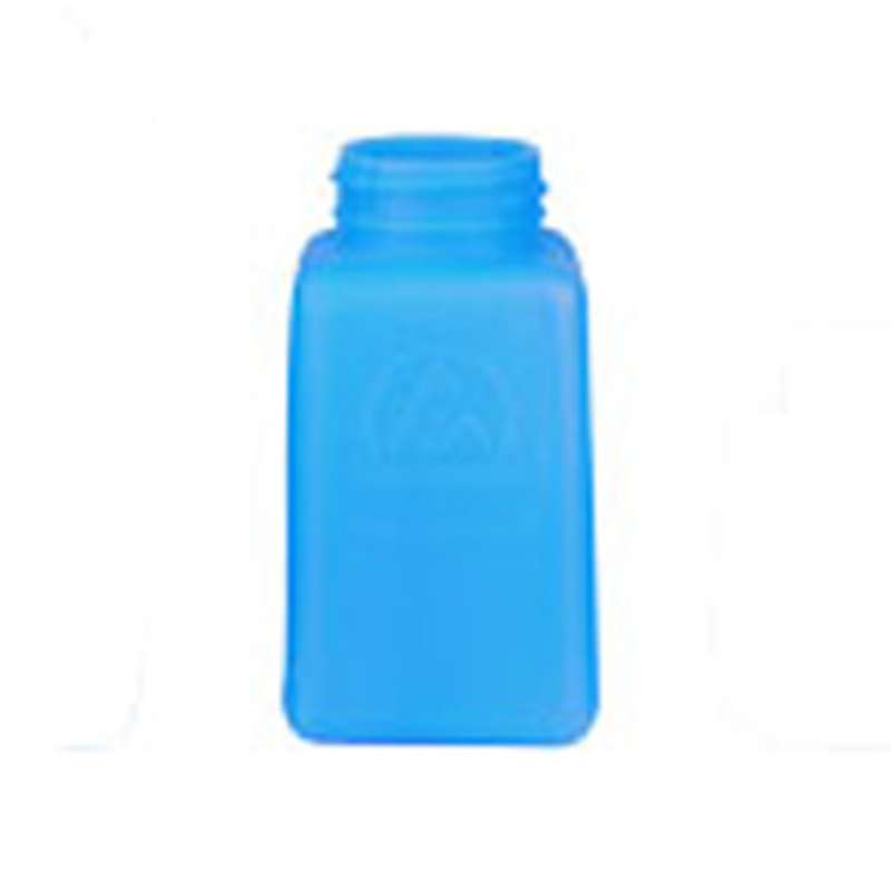 ESD-Safe Blue durAstatic™ Solvent Dispenser Bottle without Lid, 6 oz