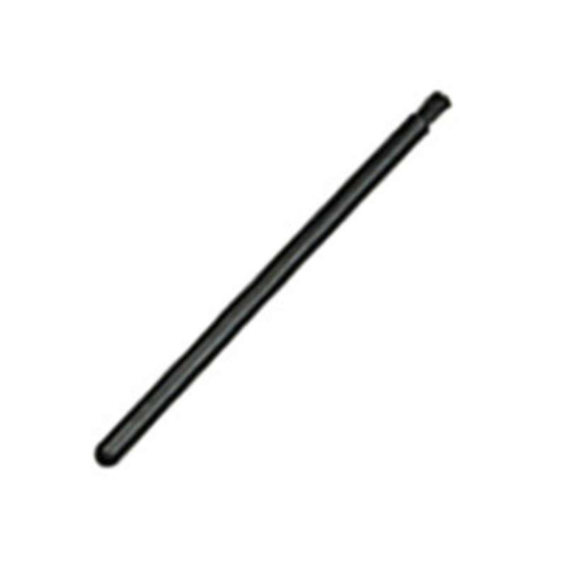 ESD-Safe Brush 1/4" Conductive Fibers with Round Polypropylene Handle, 6.1"L