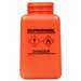 durAstatic™ ESD-Safe IPA Solvent Dispenser Bottle with HCS Label and No Lid, Orange, 6 oz.
