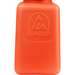 durAstatic™ ESD-Safe IPA Solvent Dispenser Bottle with HCS Label and No Lid, Orange, 6 oz.