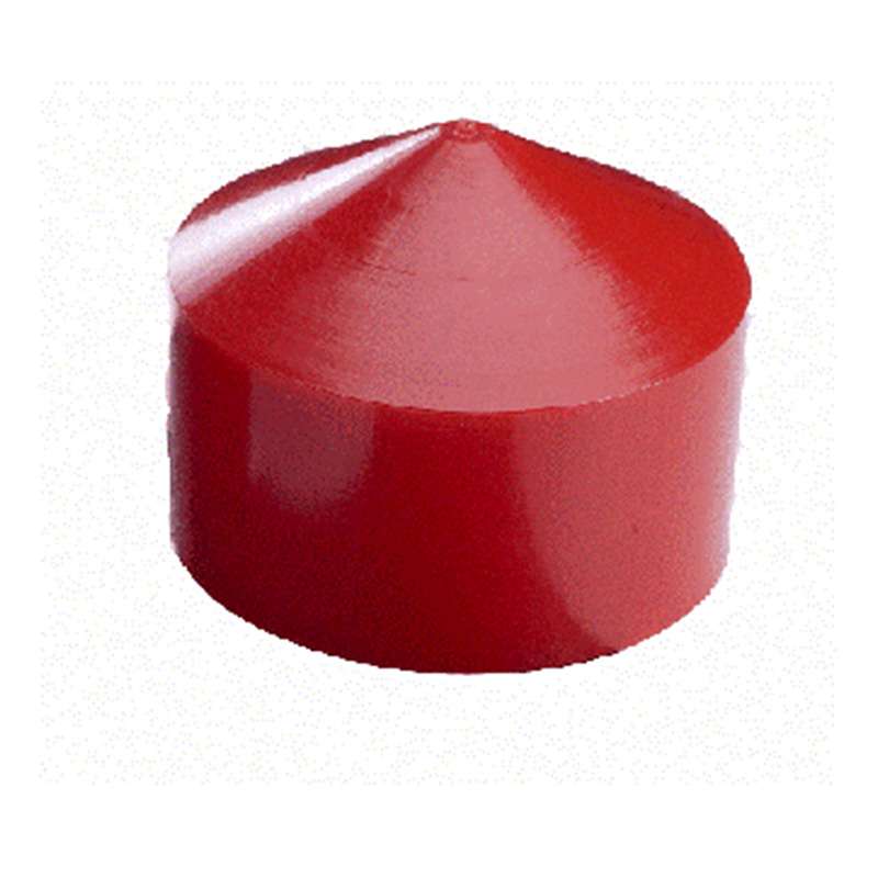 700 Series Straight Wall Syringe Piston, Red, 30/55cc, 50 per Package