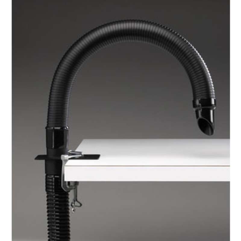 ESD-Safe BVX Exhaust Arm Kit with 2' Long Arm, 6' Hose, Bracket, and C-Clamps