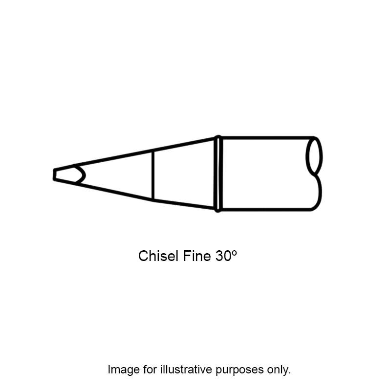 STTC 700 Series 30° Chisel Tip Solder Cartridge Series for MX Series Systems, 1.78mm