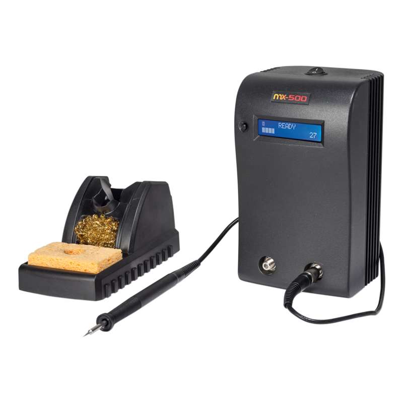 MX-500S ESD-Safe Soldering Rework System with MX-RM3E Soldering Hand-Piece and WS1 Sleeper Workstand
