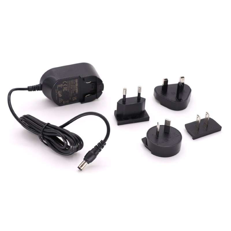 Power Supply, 15 Watt, Interchangeable Plug