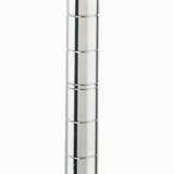 Super Erecta SiteSelect Industrial Wire Shelving Post, Chrome, 74″ redirect to product page