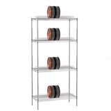 ESD 13" Four Tier Reel Cart, Stationary, 18" x 36" x 74" redirect to product page