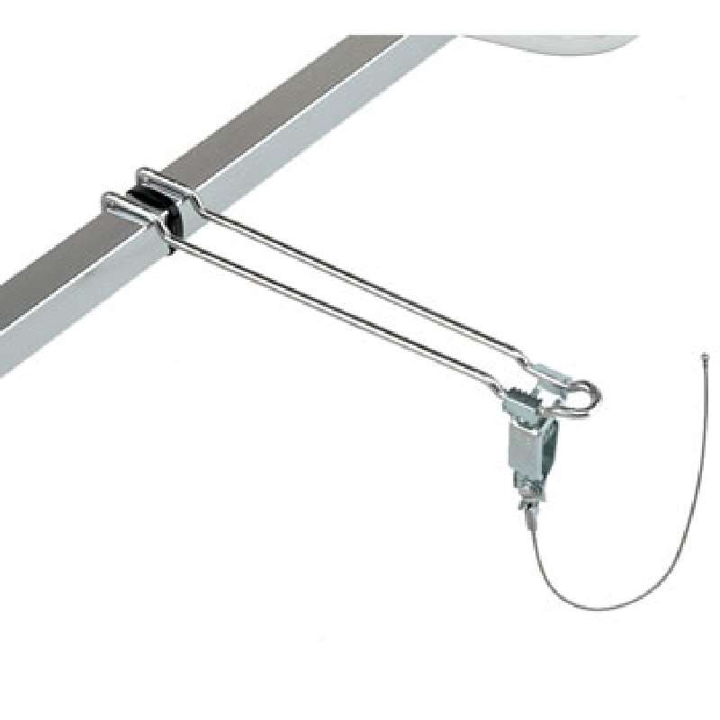 ESD Ground Cable and Bracket with Spring Clip Metro