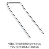 Super Erecta One-Piece Handle, Chrome, 18″ redirect to product page