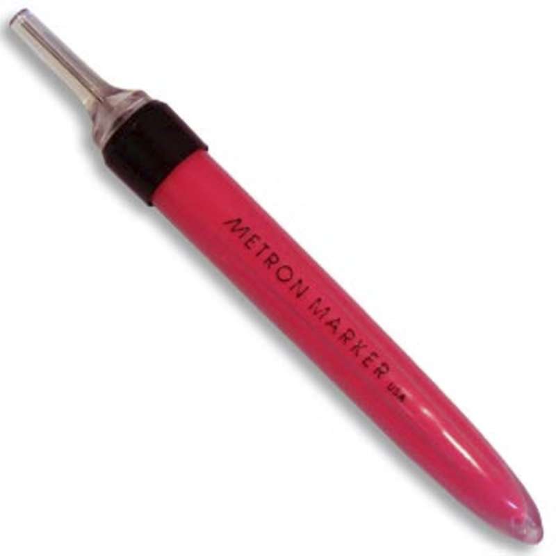 Solvent Resistant Red Ink Dispensing Pen with Needle Tip, 6 ml