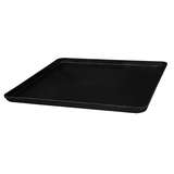 Dissipative Black Fiberglass Tray, .093", 25-1/8 x 25-1/8 x 1" I.D. redirect to product page