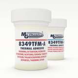 Adhesive, 2 Part Epoxy, 1:1 Ratio, Thermally Conductive Electrically Insulating, 2 Jar Kit, 2.6 Oz redirect to product page