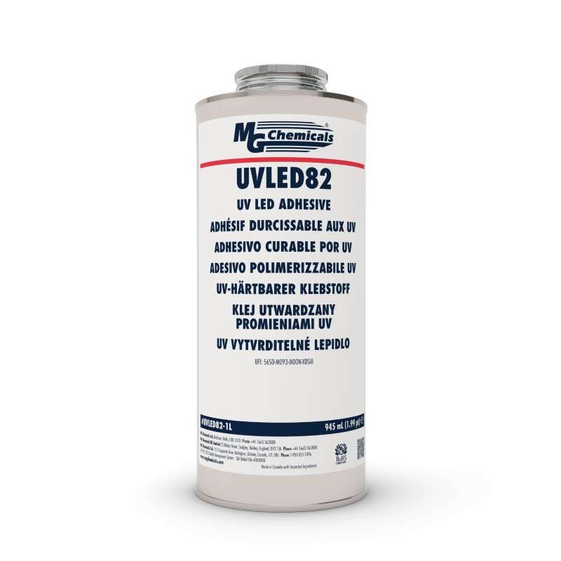 UV LED Adhesive, 1 Liter Bottle