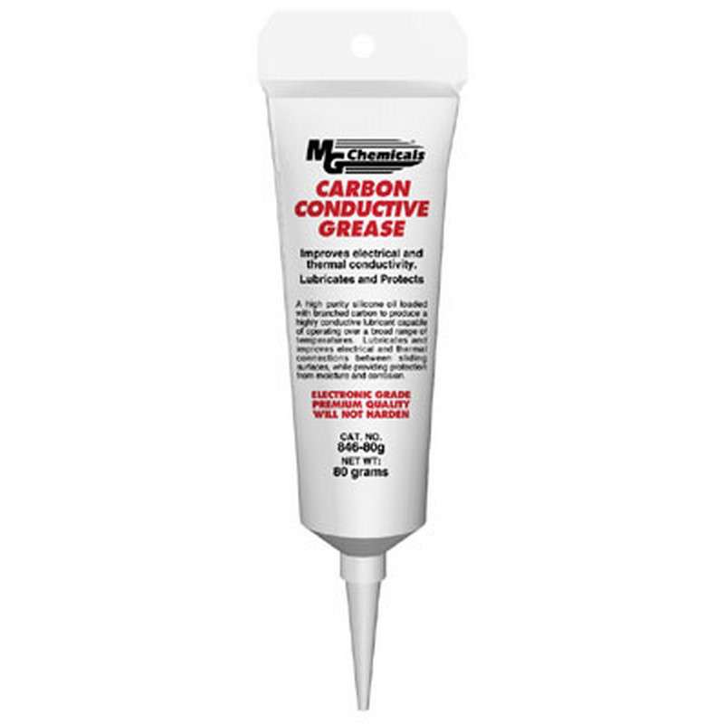 Carbon Conductive Grease, Black, 3oz Tube