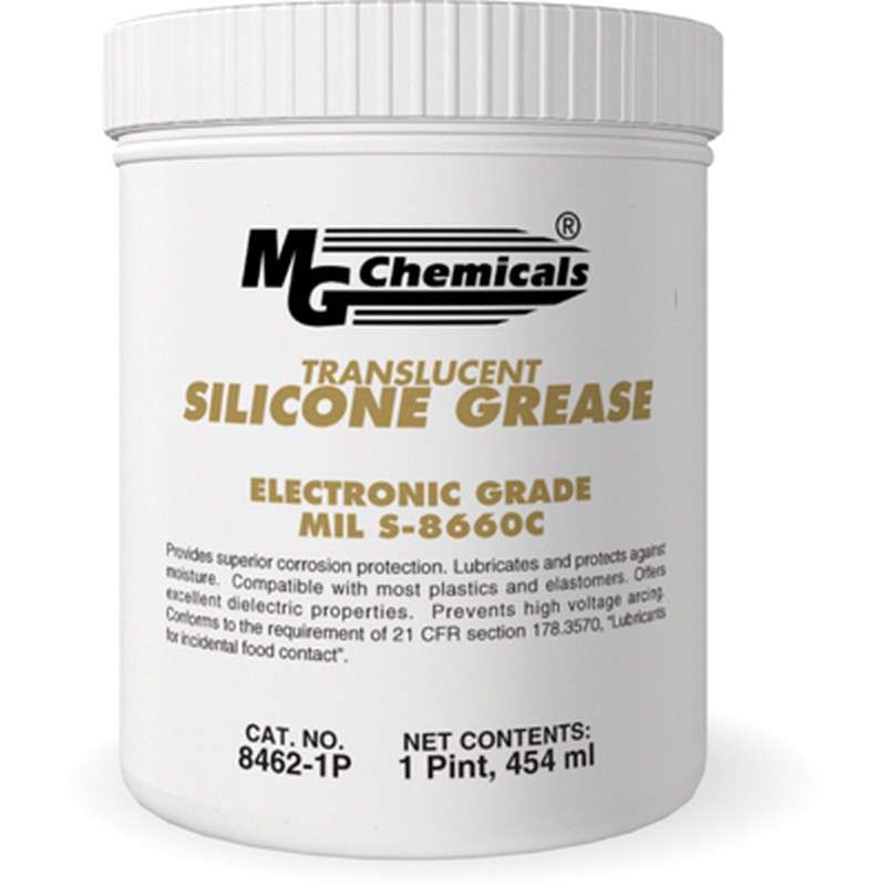 Dielectric Silicone Grease, Translucent, 16oz Tub