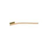 ESD-Safe Brush With Brass Steel Bristles And Plywood Handle, 1-3/8" Brush Face Length, 7-3/4" Long redirect to product page