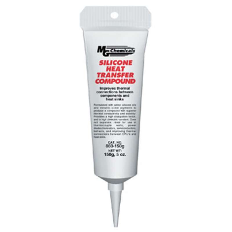 High Thermal Silicone Heat Transfer Compound, 5oz Tube