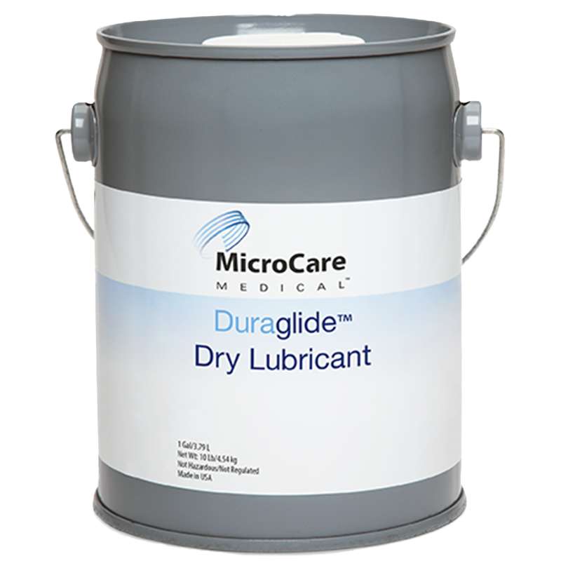 gray bucket with label