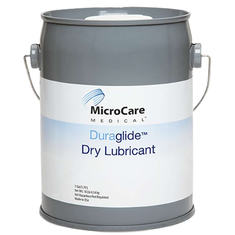 gray bucket with label