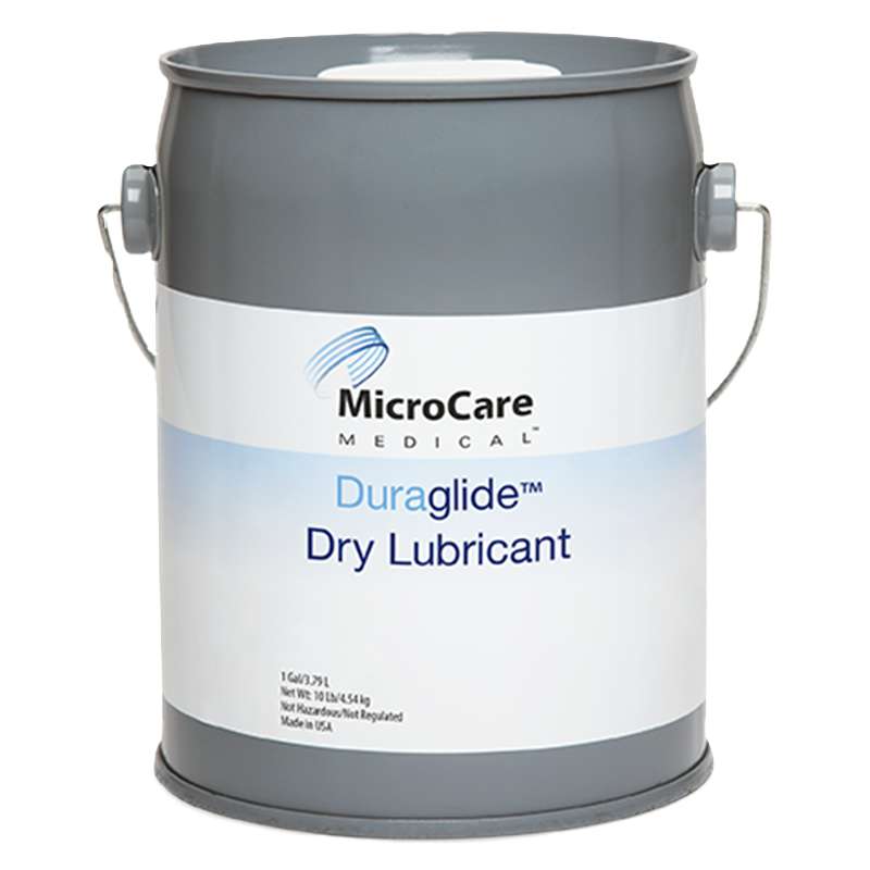 gray bucket with label