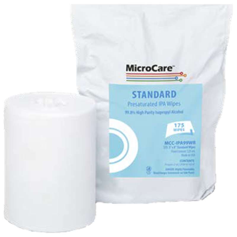 Roll and package of refill wipes