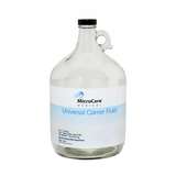 jug, clear liquid labeled universal carrier fluid redirect to product page